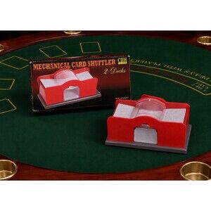 CHH Mechanical Card Shuffler 2 Decks. Casino Poker Card Shuffler